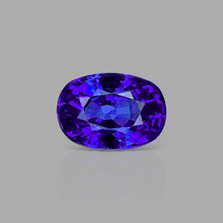 Blue Sapphire 7.95x5.61mm Faceted Cushion AAA+ Grade Loose Gemstone - 157681