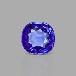 Blue Sapphire 8.41x8.18mm Faceted Cushion AAA Grade Loose Gemstone - 157684