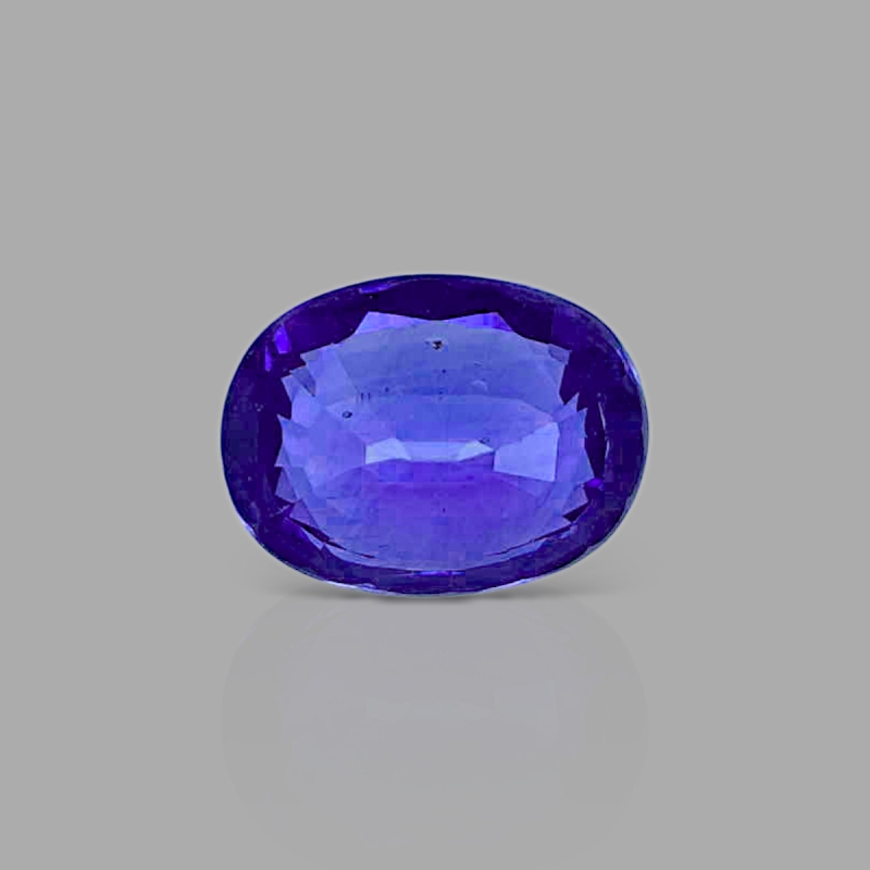 Blue Sapphire 7.45x5.65mm Faceted Oval AAA Grade Loose Gemstone - 157677