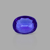 Blue Sapphire 7.45x5.65mm Faceted Oval AAA Grade Loose Gemstone - 157677