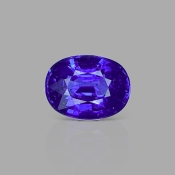 Blue Sapphire 7.45x5.65mm Faceted Oval AAA Grade Loose Gemstone - 157677