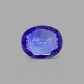 Blue Sapphire 8.62X7.01mm Faceted Oval AAA Grade Loose Gemstone - 157680