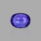 Blue Sapphire 5.23x6.98mm Faceted Oval AAA Grade Loose Gemstone - 153573