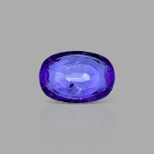 Blue Sapphire 6.31x9.05mm Faceted Oval AA Grade Loose Gemstone - 153568
