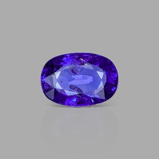 Blue Sapphire 6.31x9.05mm Faceted Oval AA Grade Loose Gemstone - 153568