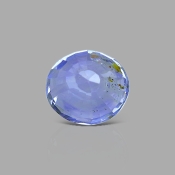 Blue Sapphire 8.29x7.57mm Faceted Oval AA Loose Gemstone - KS021-181225