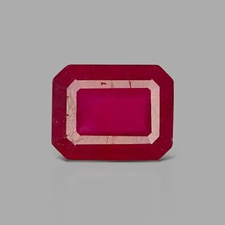 Ruby 9x7mm Step Cut Octagon AA Grade Loose Gemstone - 147762