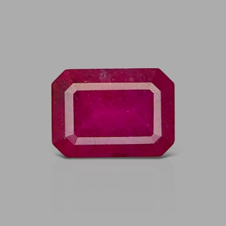 Ruby 10.5x7.5mm Step Cut Octagon AA Grade Loose Gemstone - 147766
