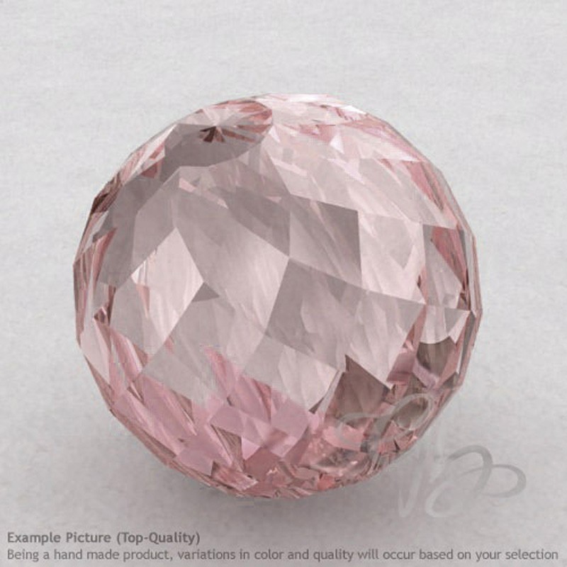 Rose Quartz Round Shape Calibrated Beads