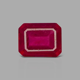 Ruby 9.5x7.5mm Step Cut Octagon AA Grade Loose Gemstone - 147767