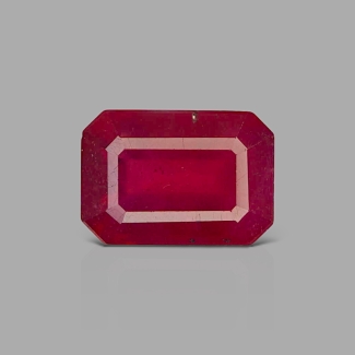 Ruby 10.5x7.5mm Step Cut Octagon AA Grade Loose Gemstone - 147779