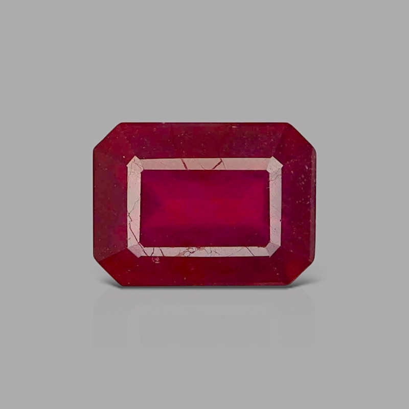 Ruby 11x8mm Step Cut Octagon AA Grade Loose Gemstone - 147806