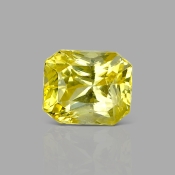 Yellow Sapphire 9.92X8.29X6.90mm Step Cut Octagon AA+ Loose Gemstone - 181844