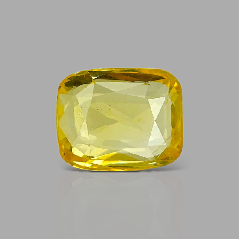 Yellow Sapphire 10X8.12X4.30mm Step Cut Octagon AA+ Loose Gemstone - 181853