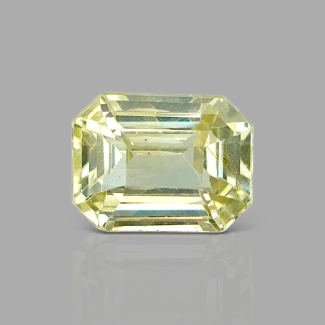 Yellow Sapphire 10.35X7.98X5.70mm Step Cut Octagon AA Loose Gemstone - 181845
