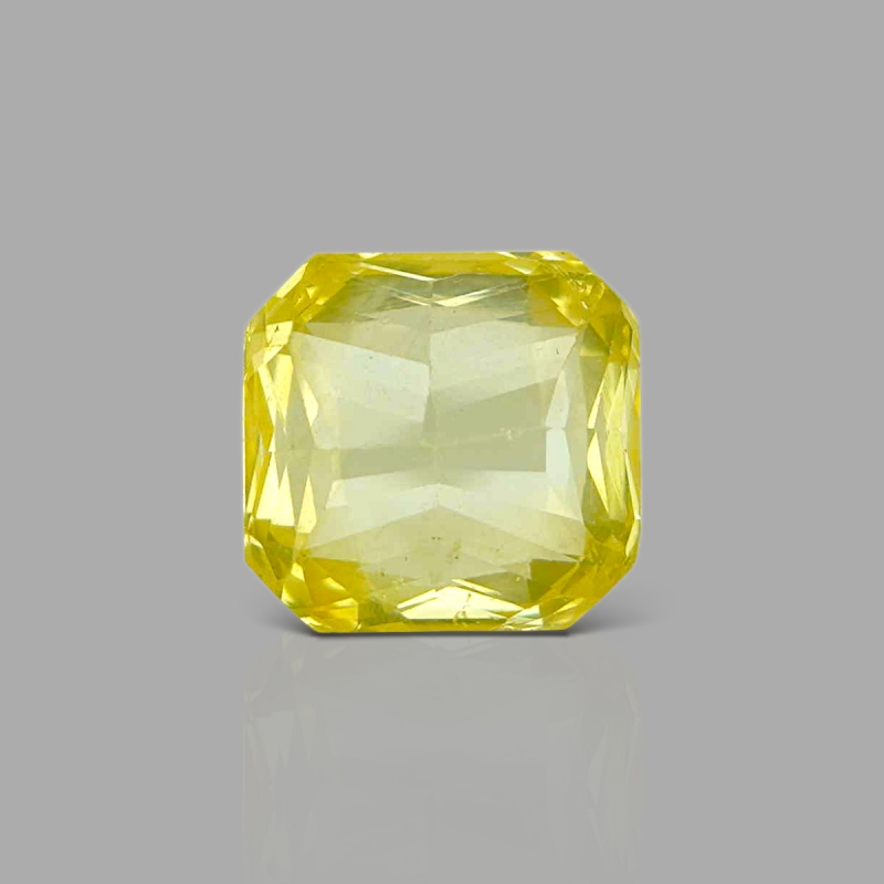 Yellow Sapphire 10.24X9.80X6.80mm Step Cut Octagon AA Loose Gemstone - 181770