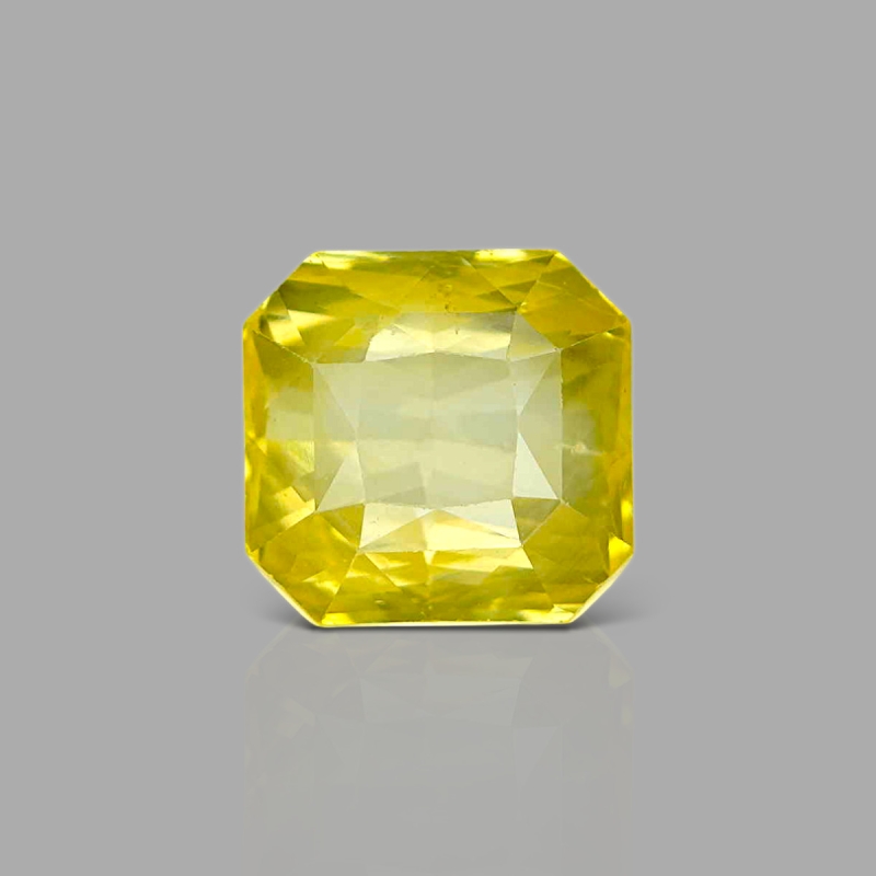 Yellow Sapphire 10.24X9.80X6.80mm Step Cut Octagon AA Loose Gemstone - 181770