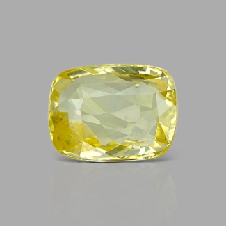 Yellow Sapphire 11.20X8.42X4.60mm Faceted Cushion AA Loose Gemstone - 181771