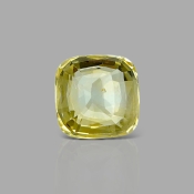 Yellow Sapphire 9.31X9.37X5.20mm Faceted Square Cushion  AA+ Loose Gemstone - 181850