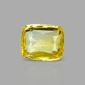 Yellow Sapphire 9.82X8.23X4.70mm Faceted Cushion AA+ Loose Gemstone - 181855