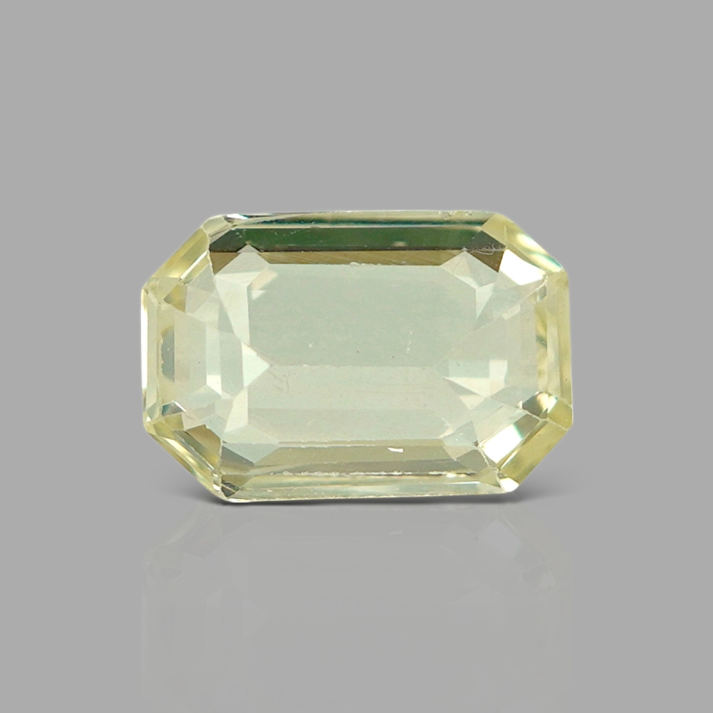 Yellow Sapphire 11.48x7.64mm Step Cut Octagon AA+ Loose Gemstone - KS005-180785