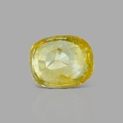 Yellow Sapphire 9.35x7.67mm Faceted Cushion AA Loose Gemstone - KS021-180934