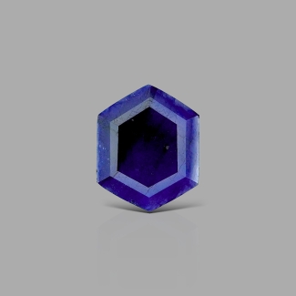 Blue Sapphire 18x16mm Faceted Hexagon AA Grade Loose Gemstone - 160140