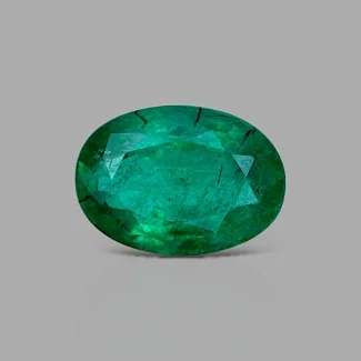 Emerald 9x7mm Faceted Oval A Grade Loose Gemstone - 153065