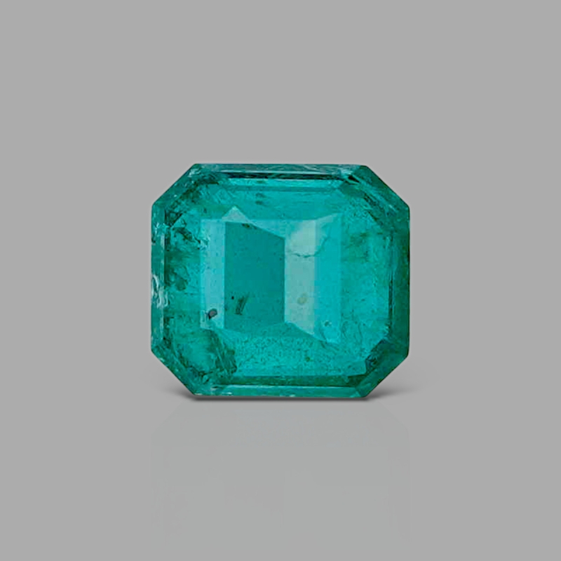 Emerald 6.39x5.75x3.35mm Step Cut Octagon AA+ Loose Gemstone - 182231