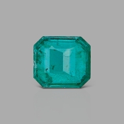 Emerald 6.39x5.75x3.35mm Step Cut Octagon AA+ Loose Gemstone - 182231