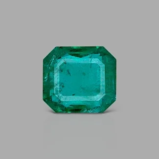 Emerald 6.39x5.75x3.35mm Step Cut Octagon AA+ Loose Gemstone - 182231