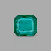 Emerald 6.39x5.75x3.35mm Step Cut Octagon AA+ Loose Gemstone - 182231