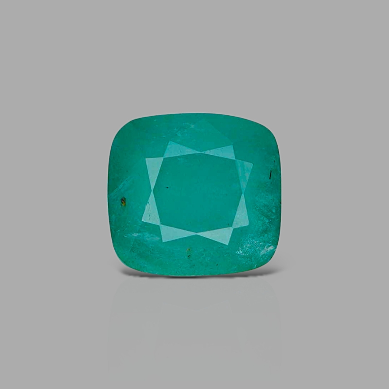 Emerald 9.35x8.75x7.50mm Faceted Cushion A Loose Gemstone - 182232