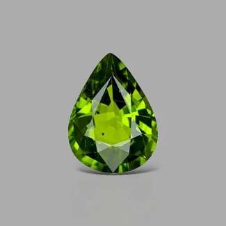 Peridot 13.43x9.98mm Faceted Pear AA+ Loose Gemstone - 170087