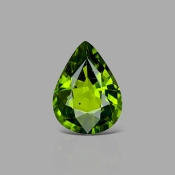Peridot 13.43x9.98mm Faceted Pear AA+ Loose Gemstone - 170087