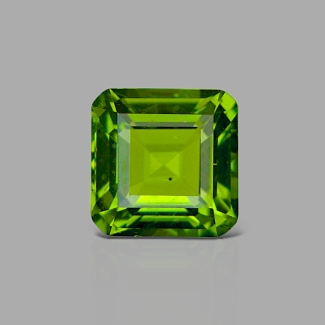 Peridot 9.5mm Step Cut Octagon AA+ Loose Gemstone - 170094