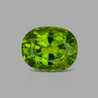 Peridot 9.93x7.92mm Faceted Oval AAA Grade Loose Gemstone - 170101