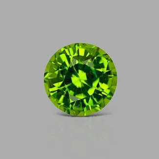 Peridot 8mm Faceted Round AAA Grade Loose Gemstone - 170104