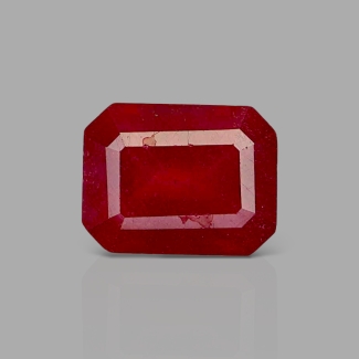 Ruby 9.5x7.5mm Step Cut Octagon AA Grade Loose Gemstone - 147768