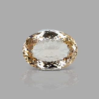 Morganite 14x10mm Faceted Oval AAA Grade Loose Gemstone - 157799