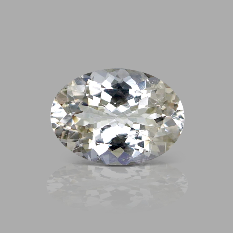 Morganite 12.21x8.82mm Faceted Oval AA+ Loose Gemstone - 182764