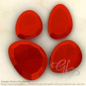 Carnelian Irregular Shape Rose-Cut Gemstones