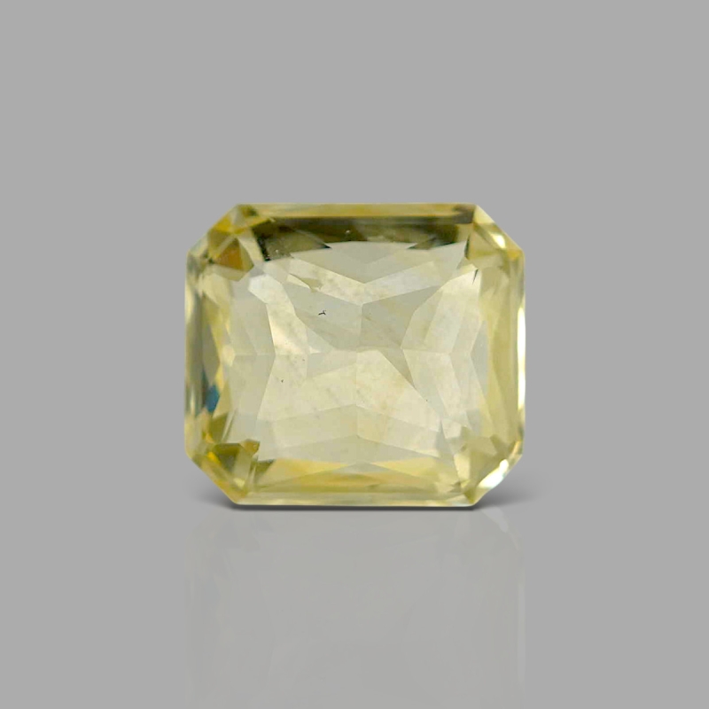Yellow Sapphire 13x11.62x8.50mm Step Cut Octagon AA Loose Gemstone - AE-183017