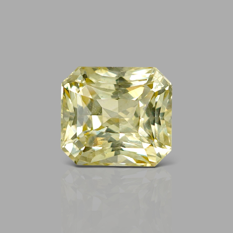 Yellow Sapphire 13x11.62x8.50mm Step Cut Octagon AA Loose Gemstone - AE-183017