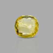 Yellow Sapphire 10.24x9.57x5.80mm Faceted Square Cushion AA Loose Gemstone - AE001-183034