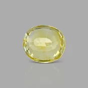 Yellow Sapphire 9.46x8.36x6.40mm Faceted Oval AA+ Loose Gemstone - AE001-183040