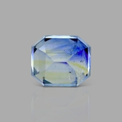 Bio Color Sapphire 8.91x7.61x6.95mm Step Cut Octagon AA+ Loose Gemstone - AE-183029