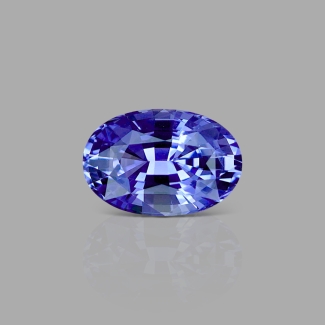 Blue Sapphire 13.66x9.28x6.65mm Faceted Oval AA+ Loose Gemstone - AE-183028