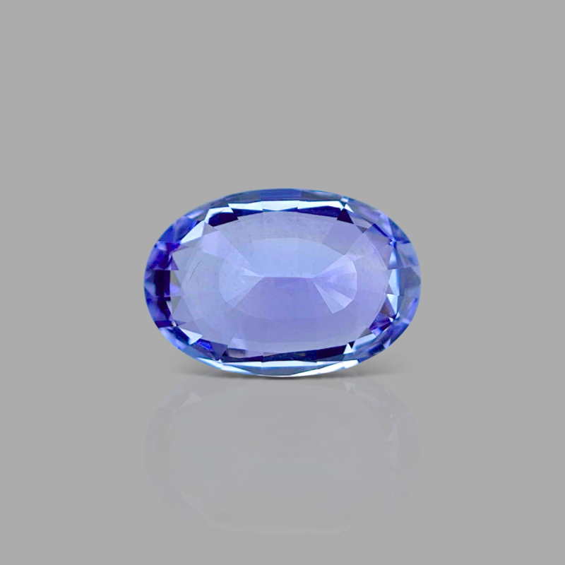 Blue Sapphire 13.66x9.28x6.65mm Faceted Oval AA+ Loose Gemstone - AE-183028