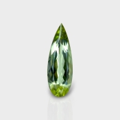 Green Beryl 33x11.5mm Faceted Pear AAA Loose Gemstone - 158193